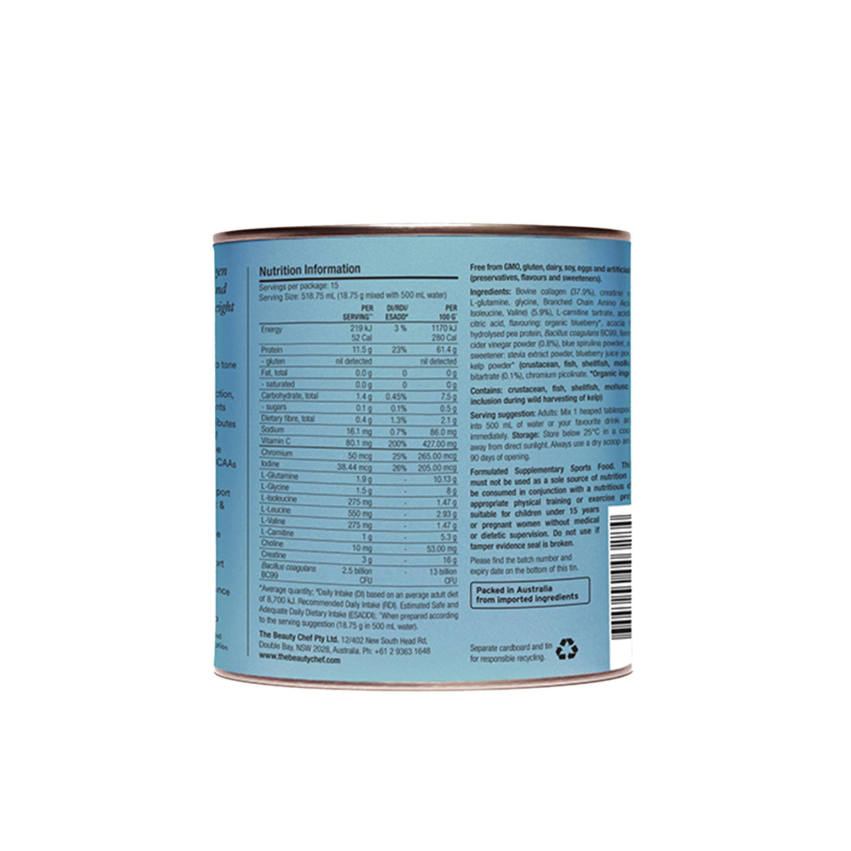 The Beauty Chef Body Tone & Glow 281g