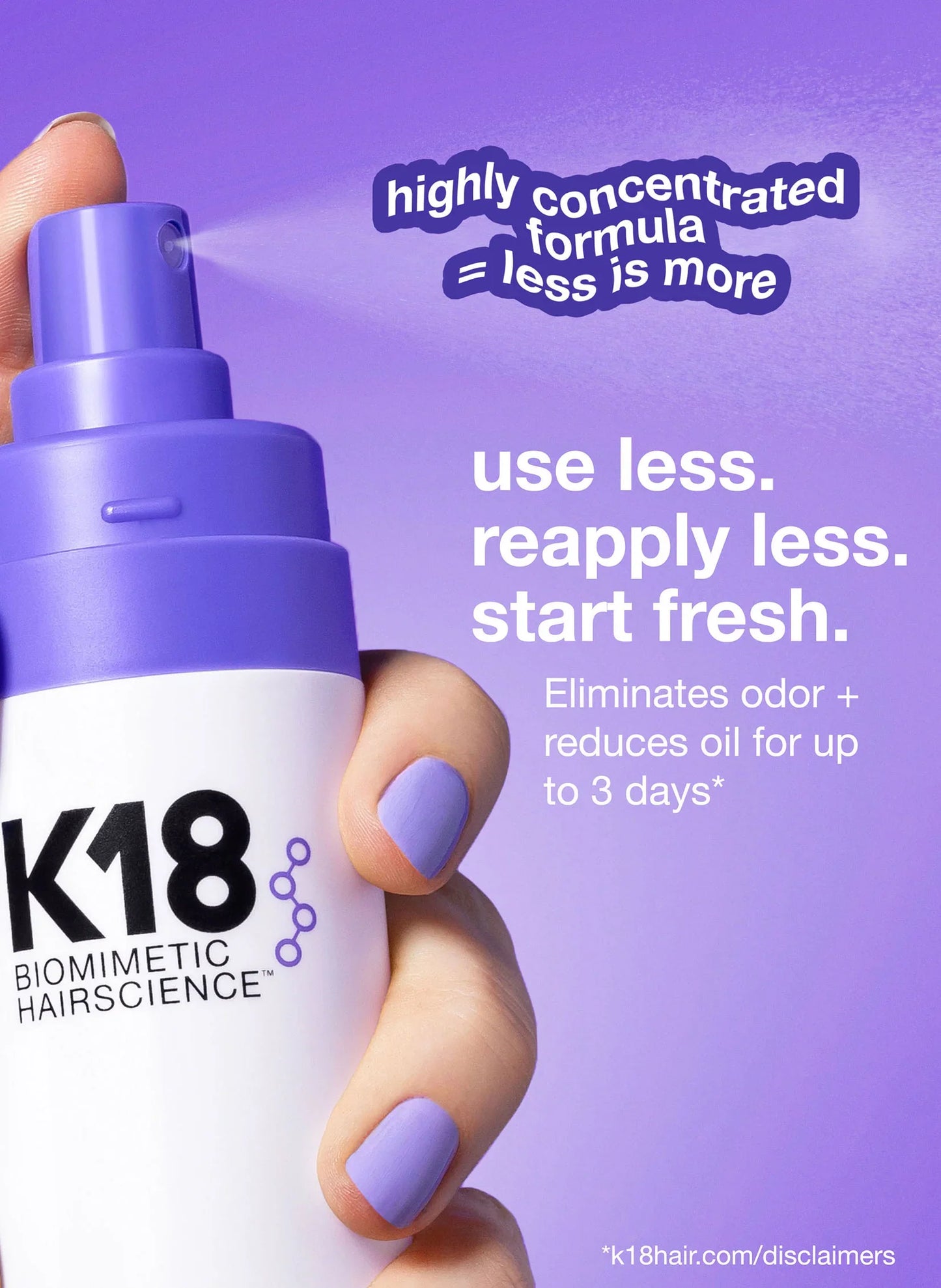K18 AirWash Dry Shampoo 118ml