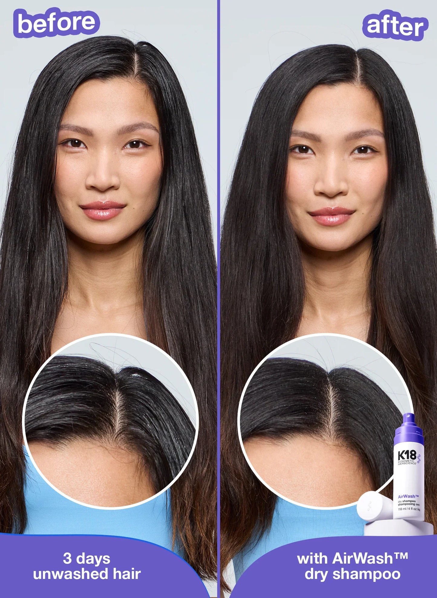 K18 AirWash Dry Shampoo 118ml
