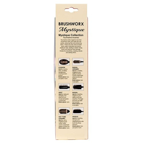 Brushworx Mystique Tourmaline Radial Hot Tube - XLarge 70mm