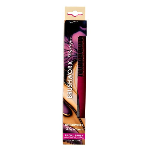 Brushworx Mystique Tourmaline Boar Radial - XSmall 35mm
