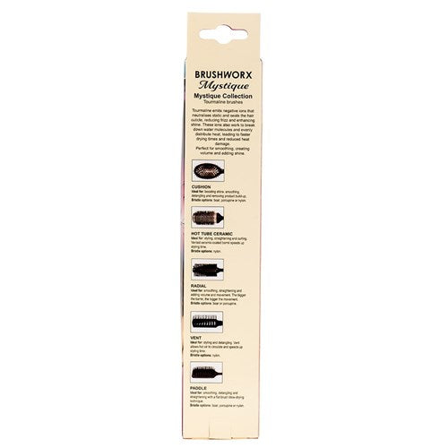 Brushworx Mystique Tourmaline Boar Radial - Small 45mm