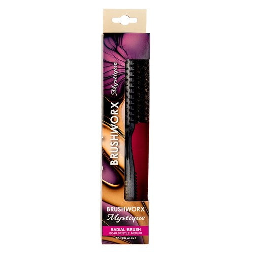 Brushworx Mystique Tourmaline Boar Radial - Medium 55mm