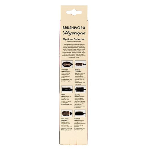 Brushworx Mystique Tourmaline Boar Radial - Medium 55mm