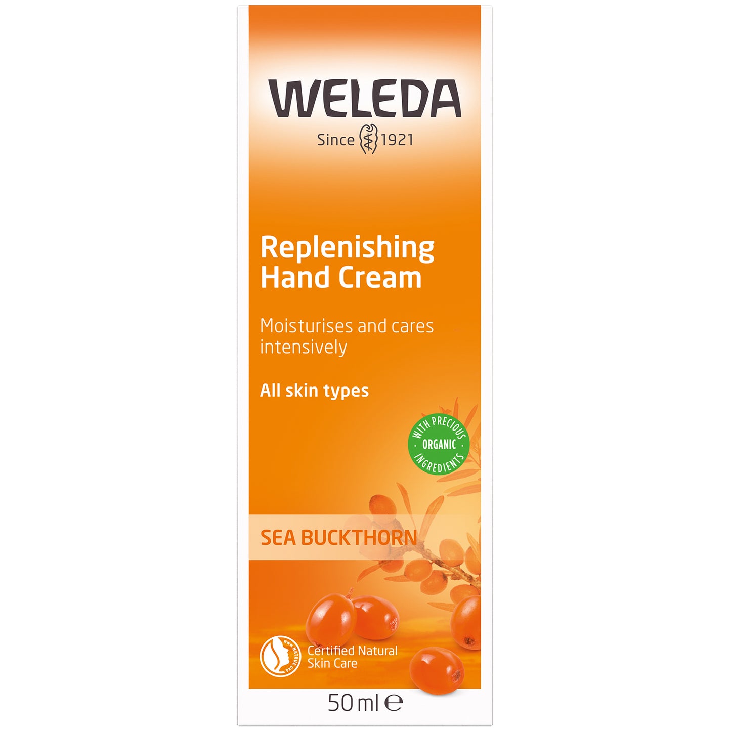 Weleda Replenishing Hand Cream Sea Buckthorn 50ml