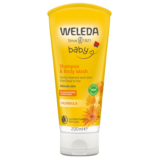 Weleda Calendula Shampoo and Body Wash 200ml