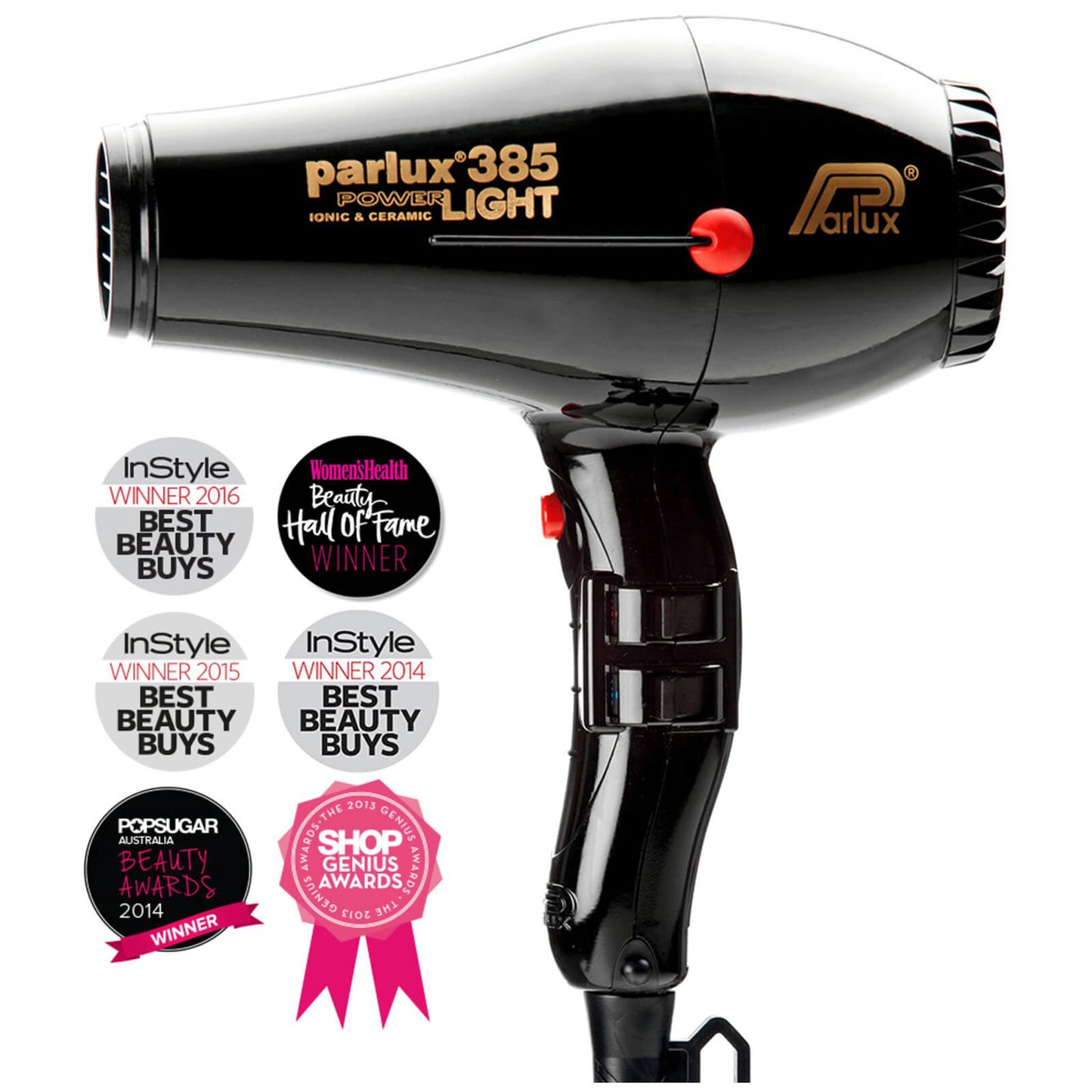 Parlux 385 Power Light Hair Dryer 2150W (Various Shades)
