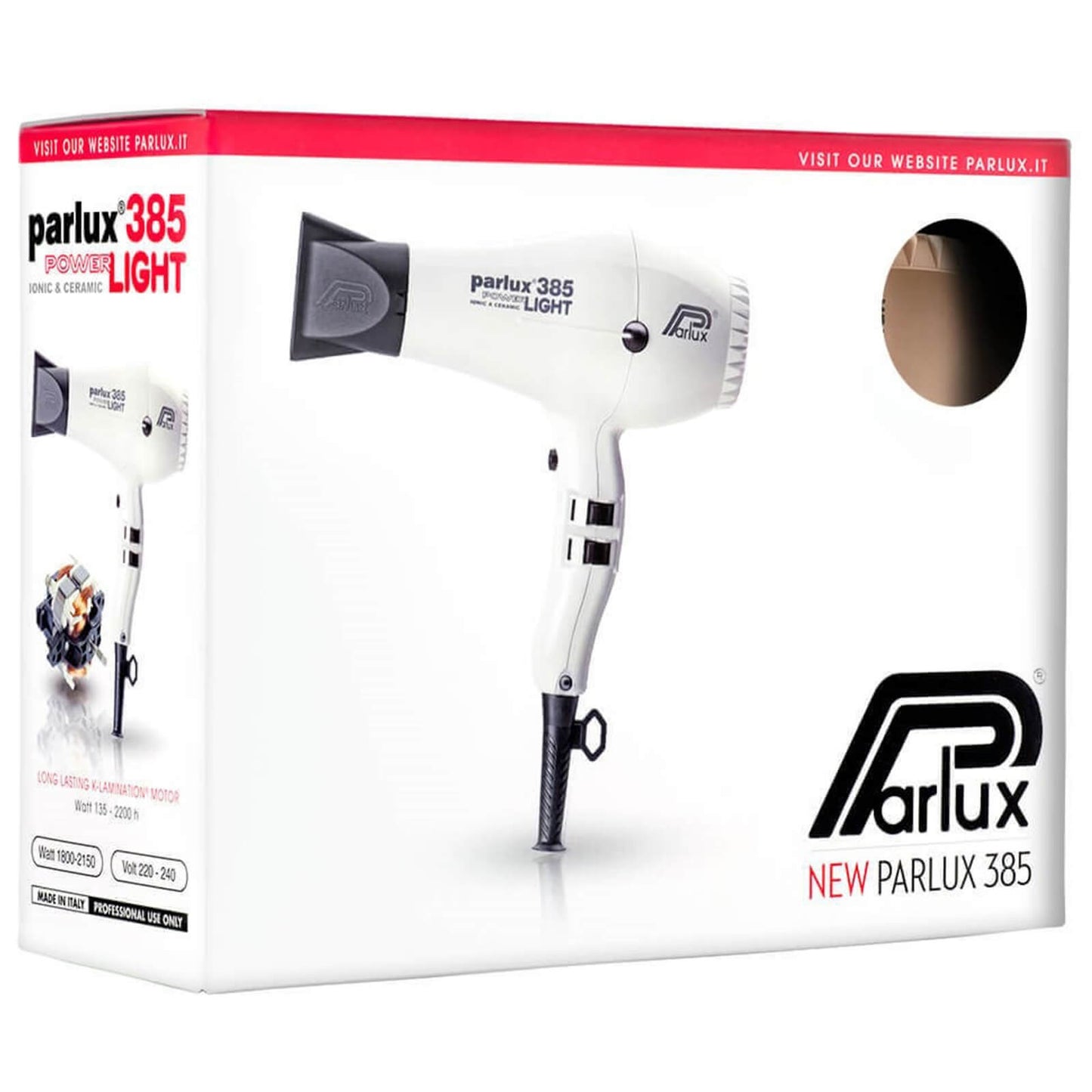 Parlux 385 Power Light Hair Dryer 2150W (Various Shades)