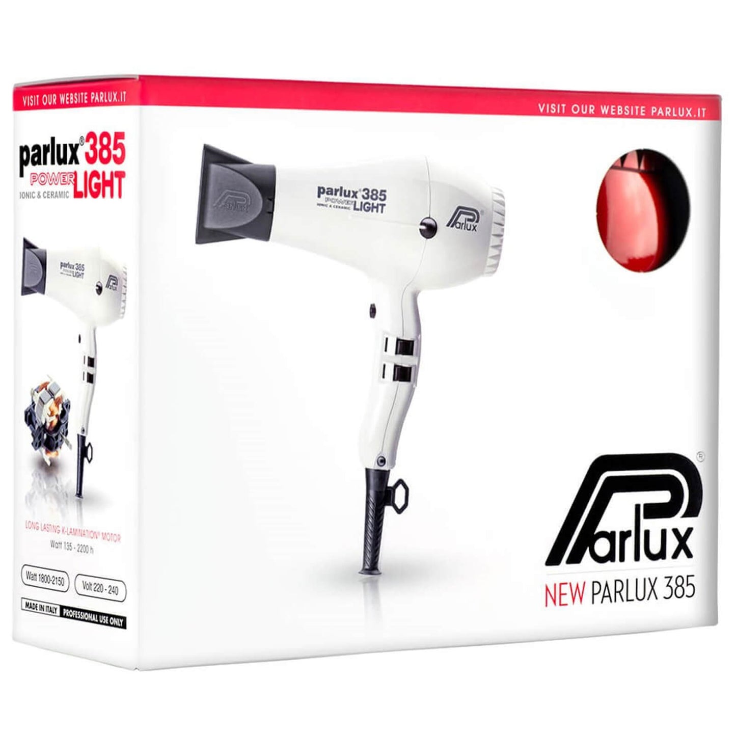 Parlux 385 Power Light Hair Dryer 2150W (Various Shades)