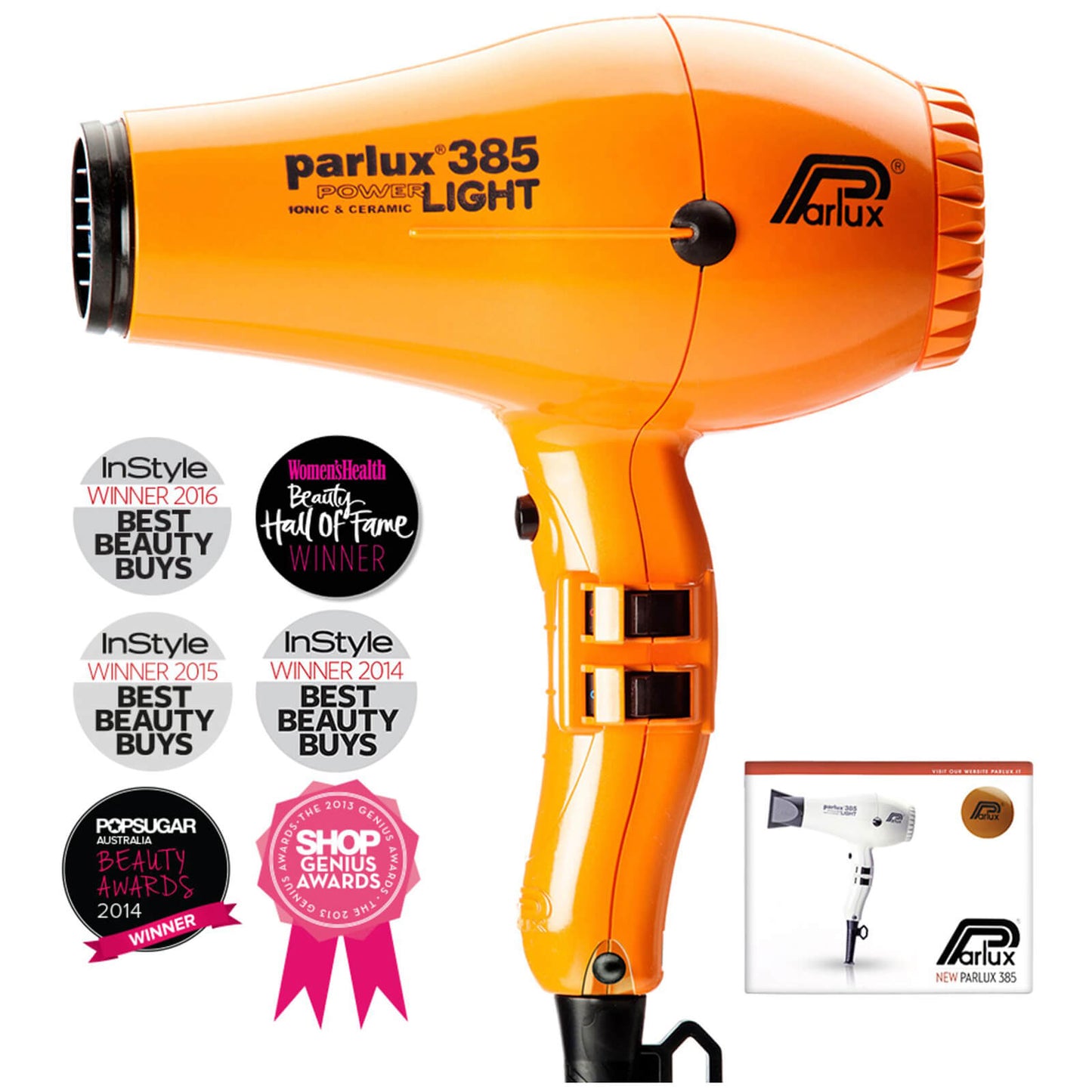 Parlux 385 Power Light Hair Dryer 2150W (Various Shades)