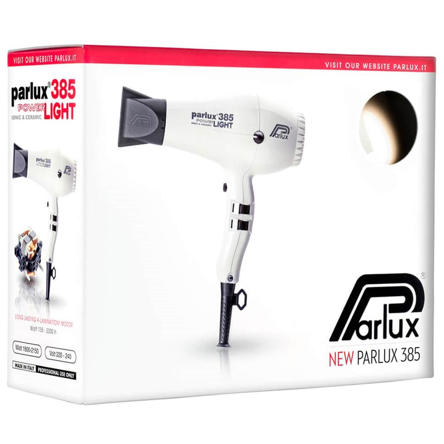 Parlux 385 Power Light Hair Dryer 2150W (Various Shades)