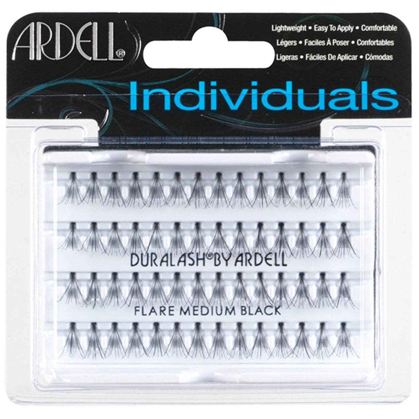 Ardell Flare Individual Lashes - Medium Black