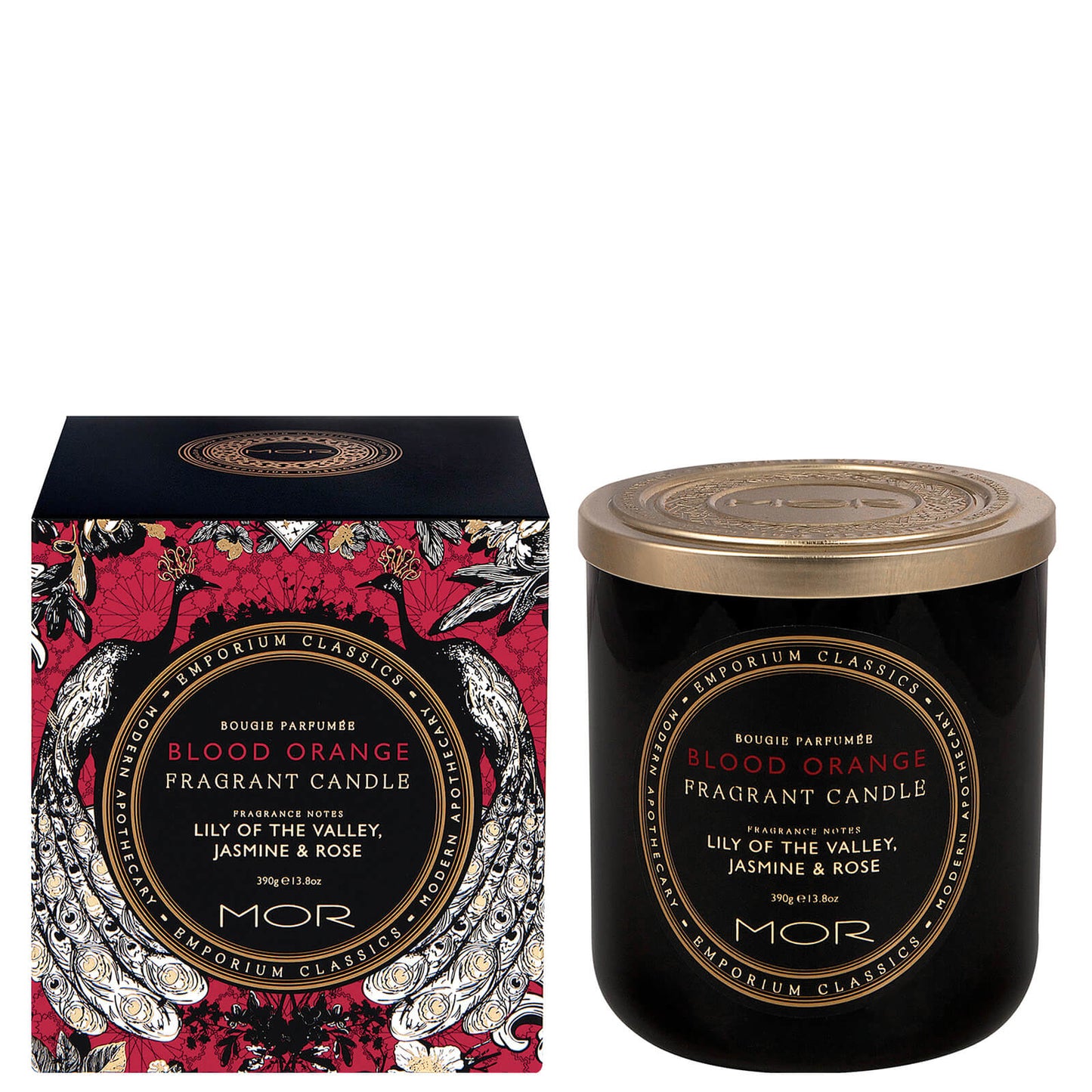 MOR Fragrant Blood Orange Candle 390g