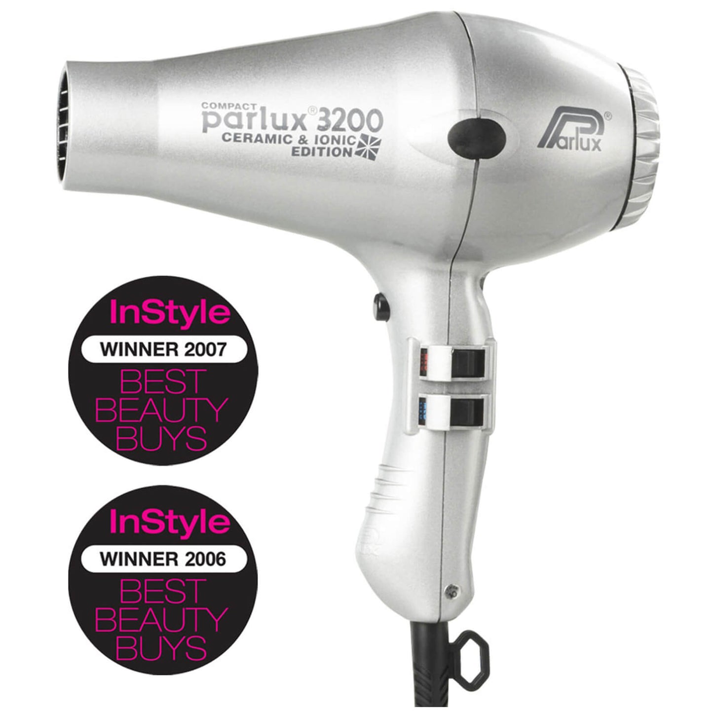 Parlux 3200 Compact Ceramic & Ionic Hair Dryer 1900W (Various Shades)
