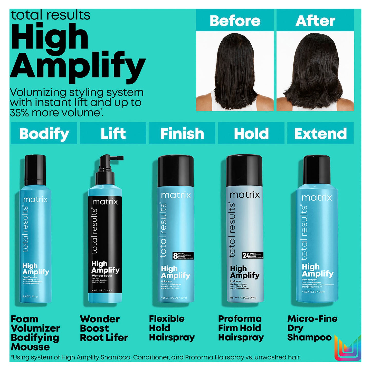 Matrix Total Results High Amplify Hairspray 290ml