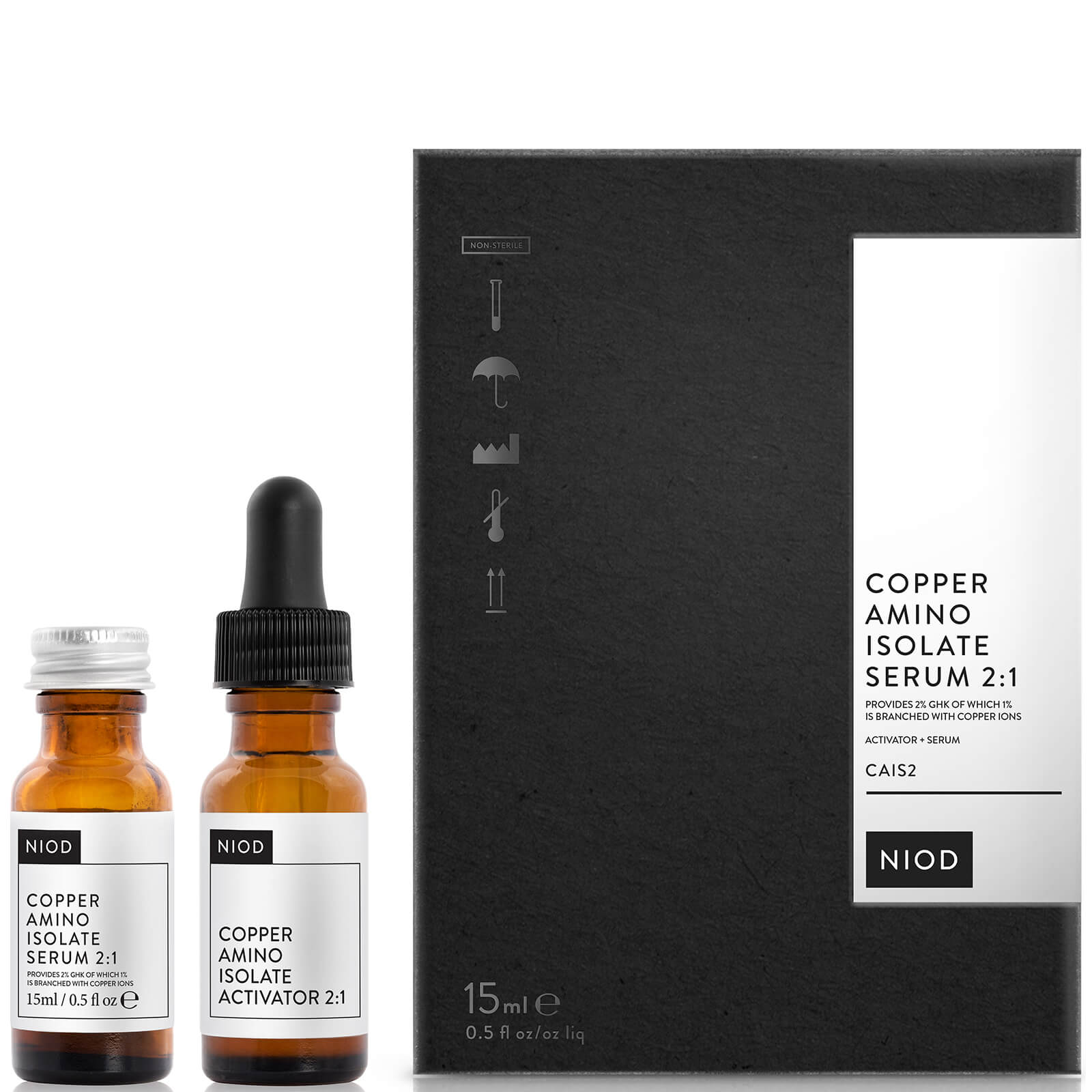 niod ghk cu serum NIOD Copper Amino Isolate Serum 2:1 15ml – Lookfantastic