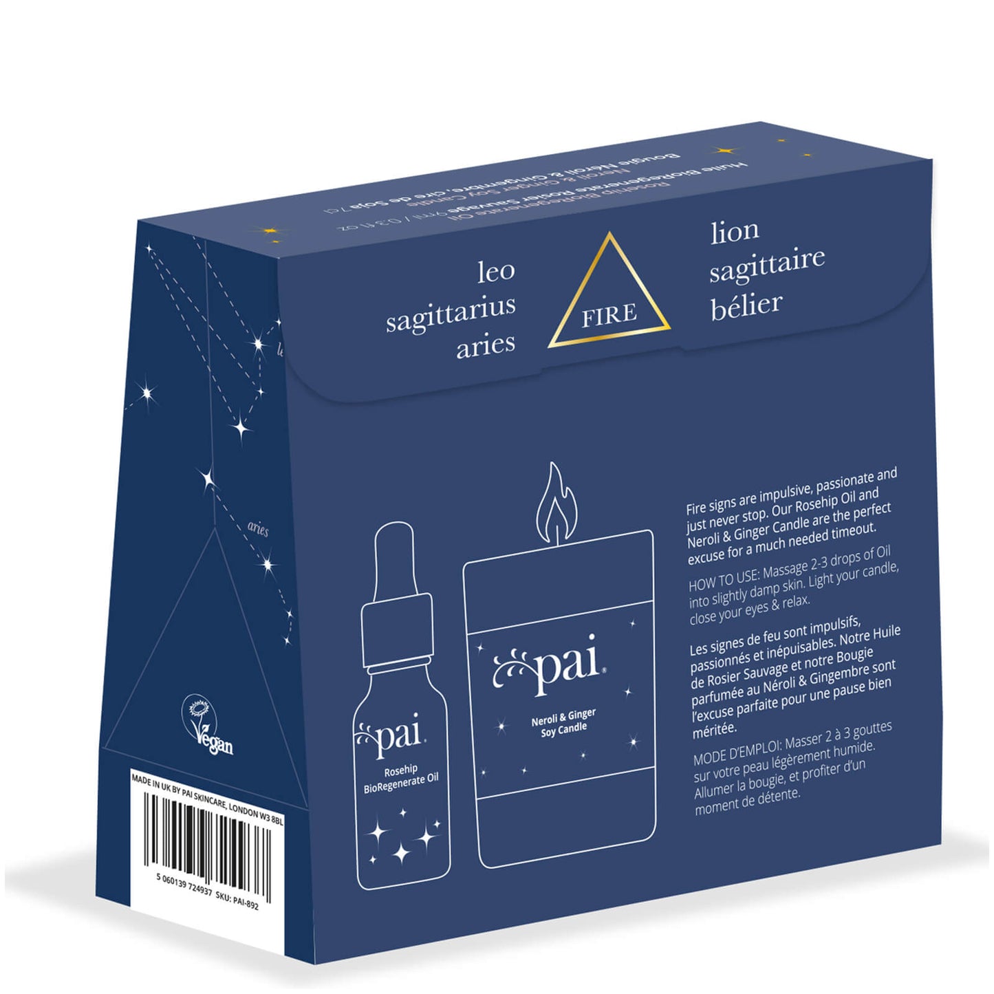 Pai Skincare in Your Element Collection - Fire