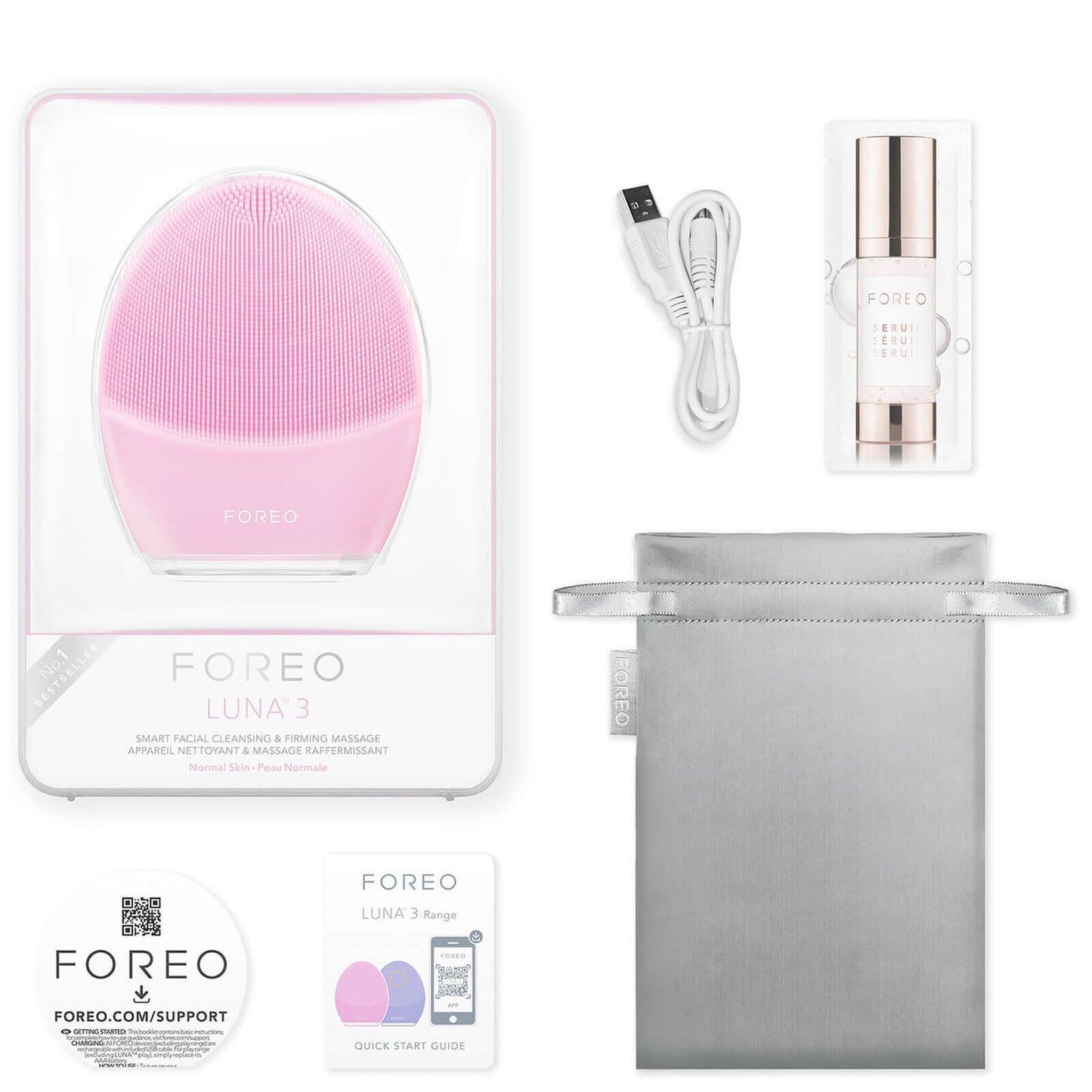 FOREO LUNA™ 3 Facial Cleansing Brush for Normal Skin