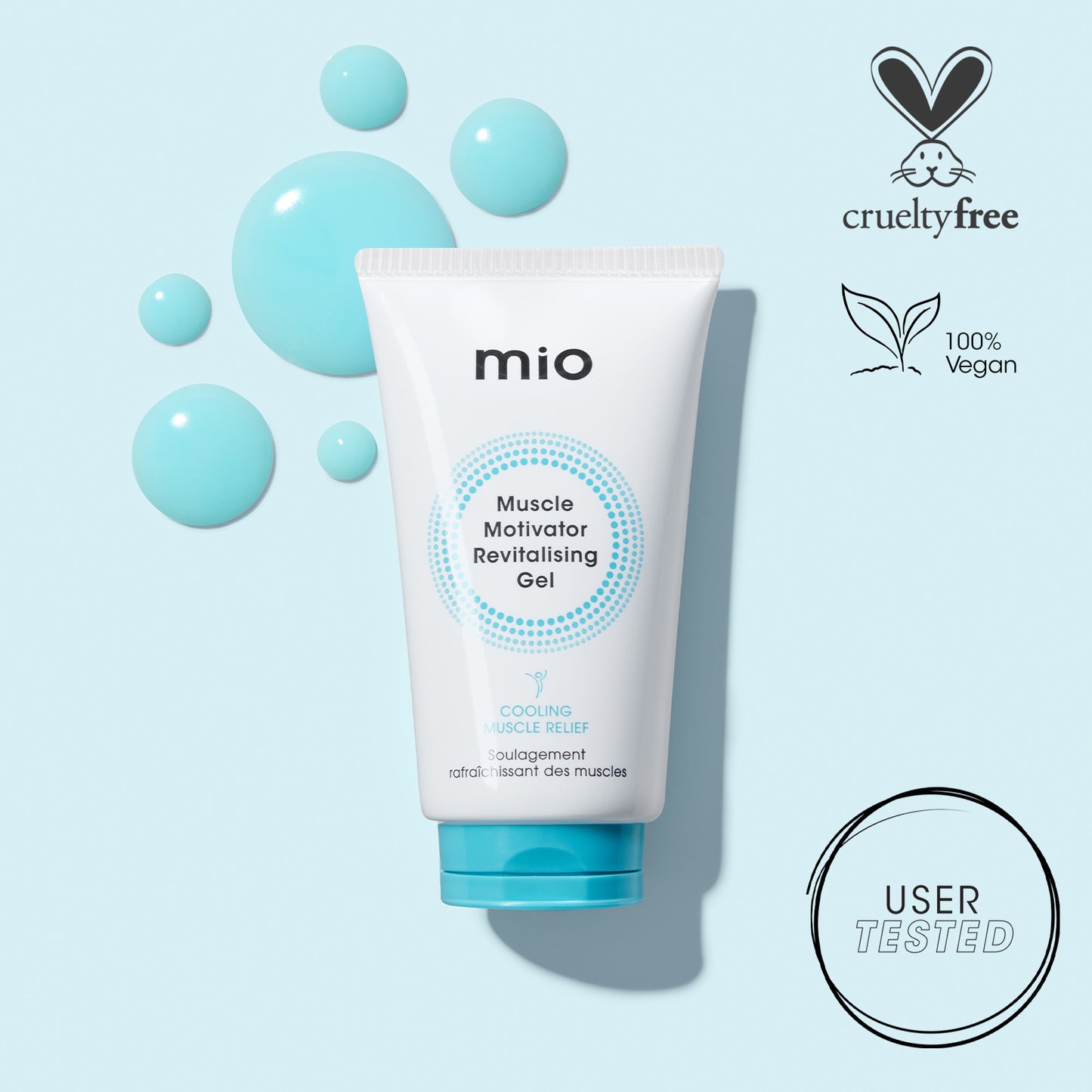 Mio Muscle Motivator Revitalising Gel 125ml