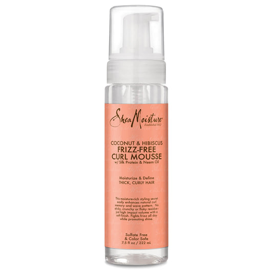 SheaMoisture Coconut & Hibiscus Frizz Free Curl Mousse 222ml