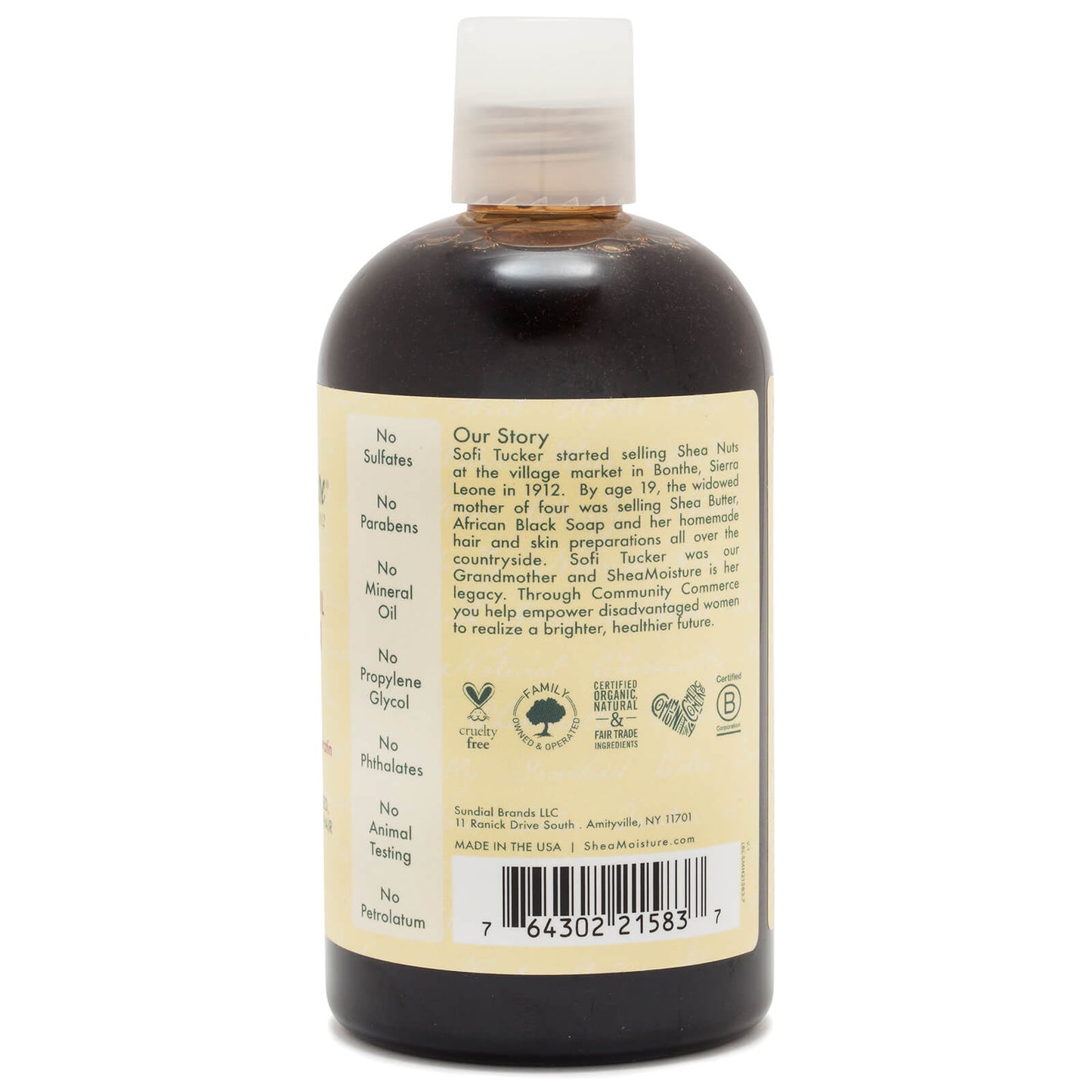 SheaMoisture Jamaican Black Castor Oil Strengthen & Restore Shampoo 384ml