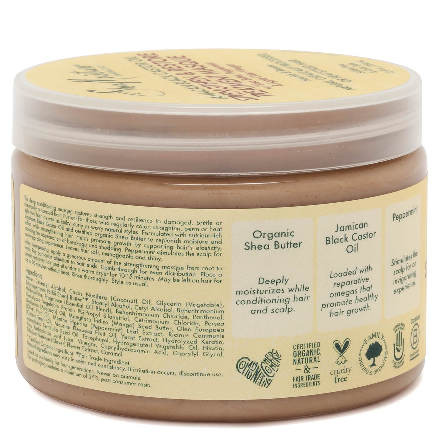 SheaMoisture Jamaican Black Castor Oil Strengthen & Restore Treatment Masque 326g