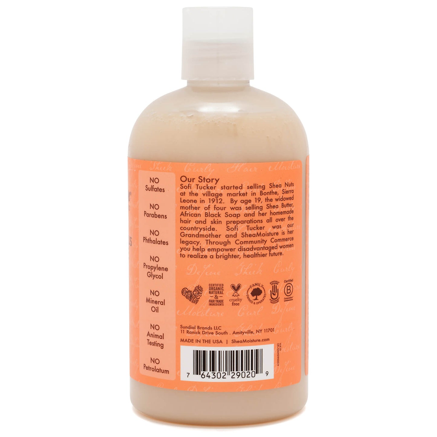 SheaMoisture Coconut & Hibiscus Curl & Shine Shampoo 384ml