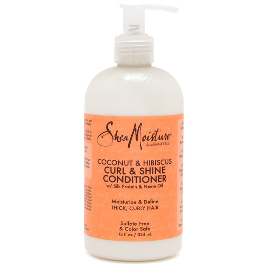 SheaMoisture Coconut & Hibiscus Curl & Shine Conditioner 384ml