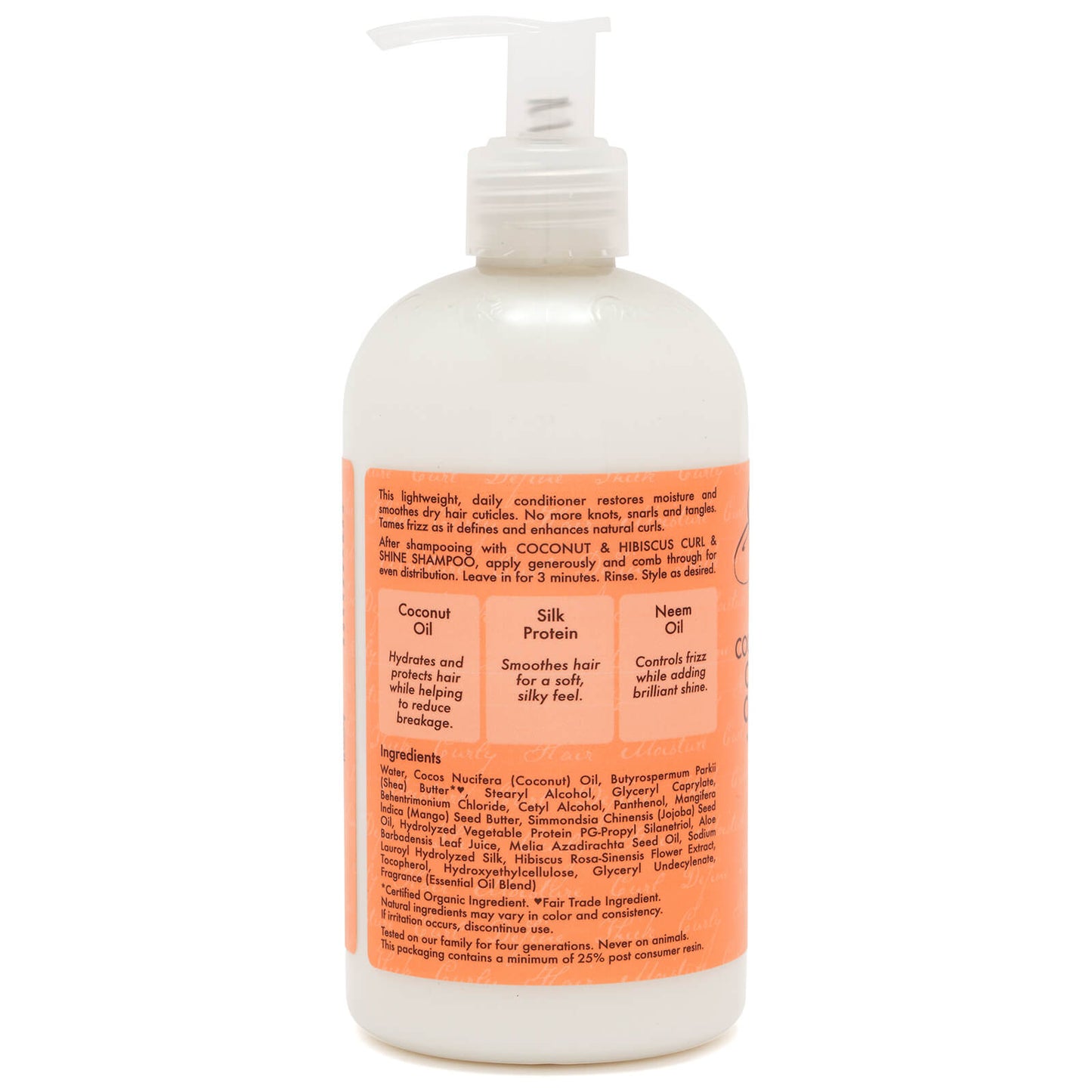 SheaMoisture Coconut & Hibiscus Curl & Shine Conditioner 384ml