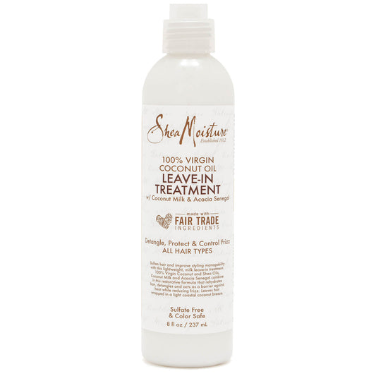 SheaMoisture 100% Virgin Coconut Oil Daily Hydration Leave-In Treatment 237g