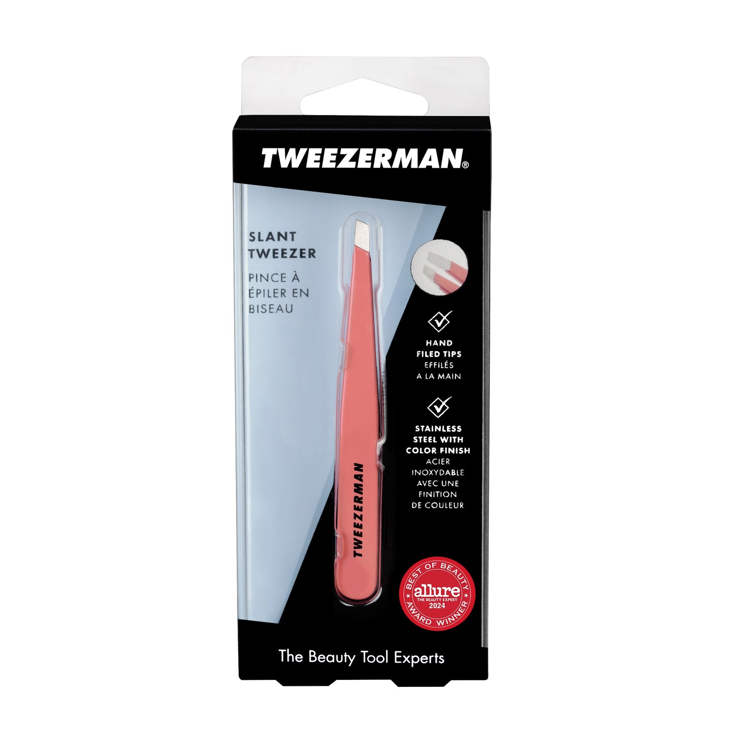 Tweezerman Slant Tweezer Geranium