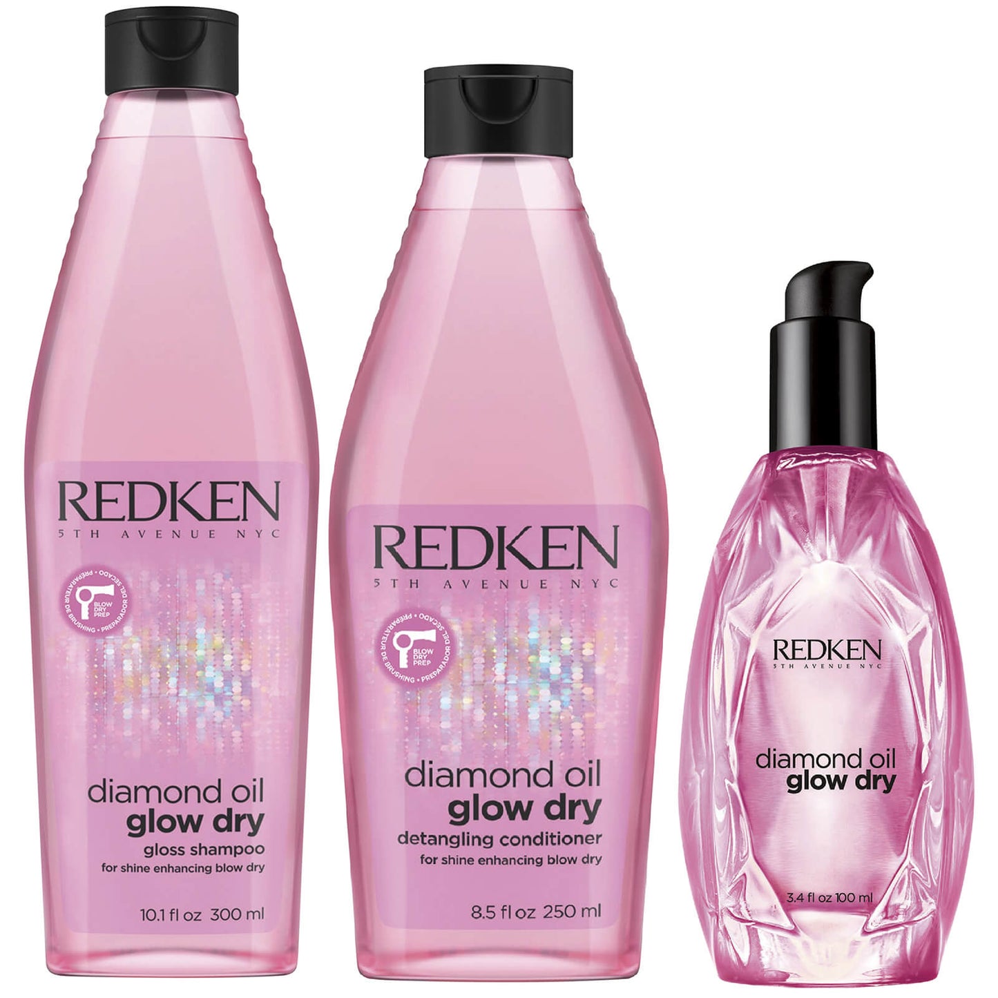 Redken Glow Dry Trio