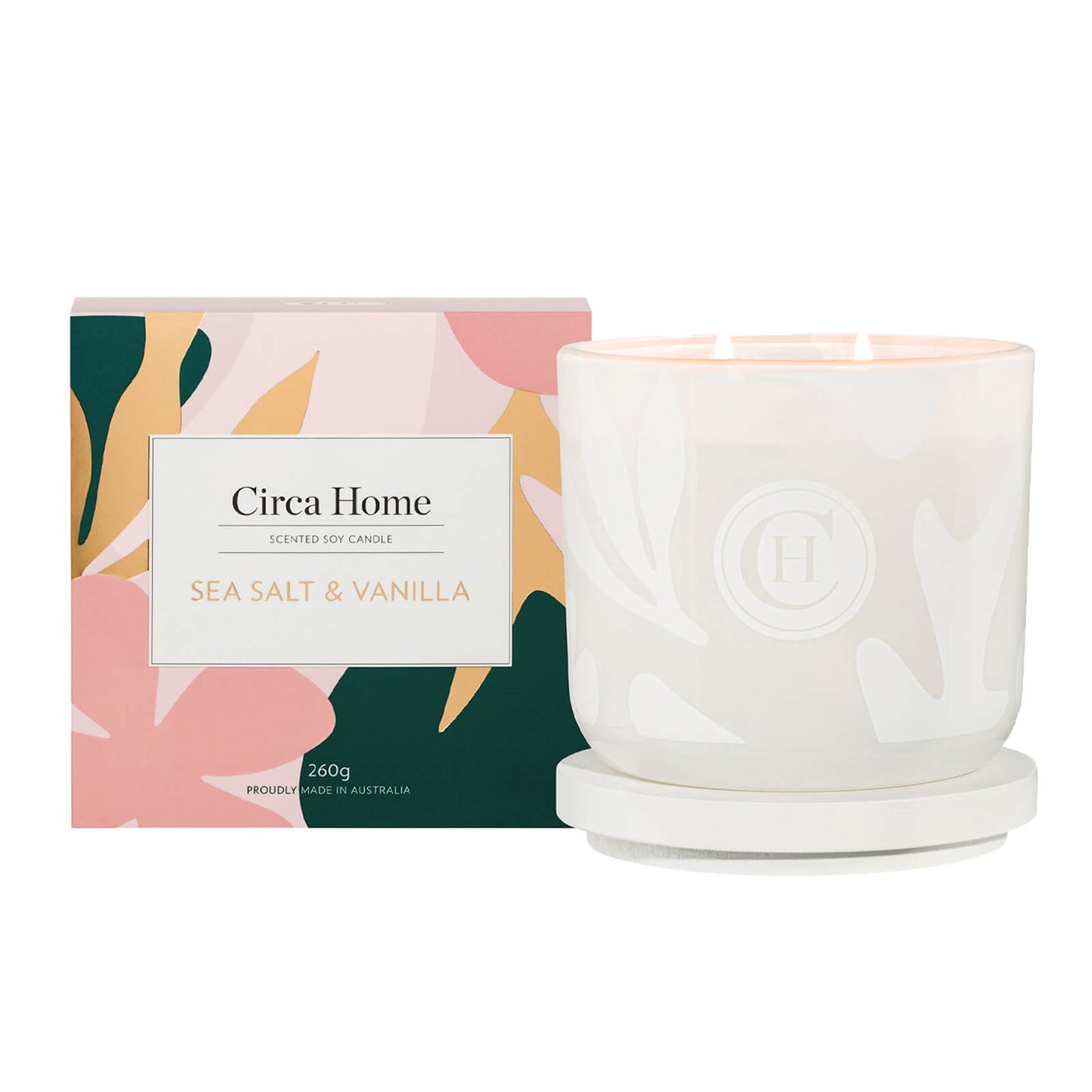 Circa Home Sea Salt and Vanilla Classic Candle 260g