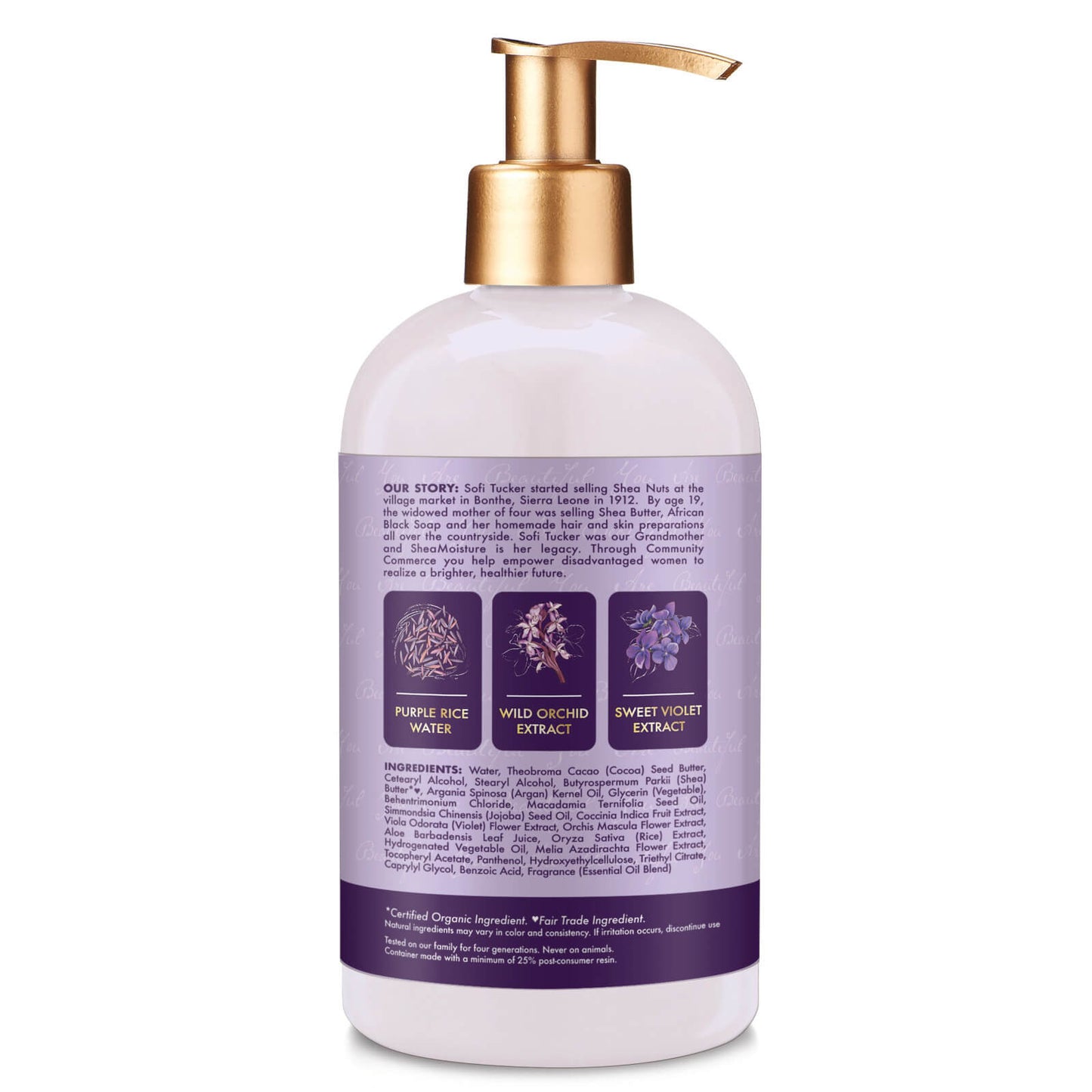 SheaMoisture Strength And Colour Purple Rice Water Conditioner 370ml