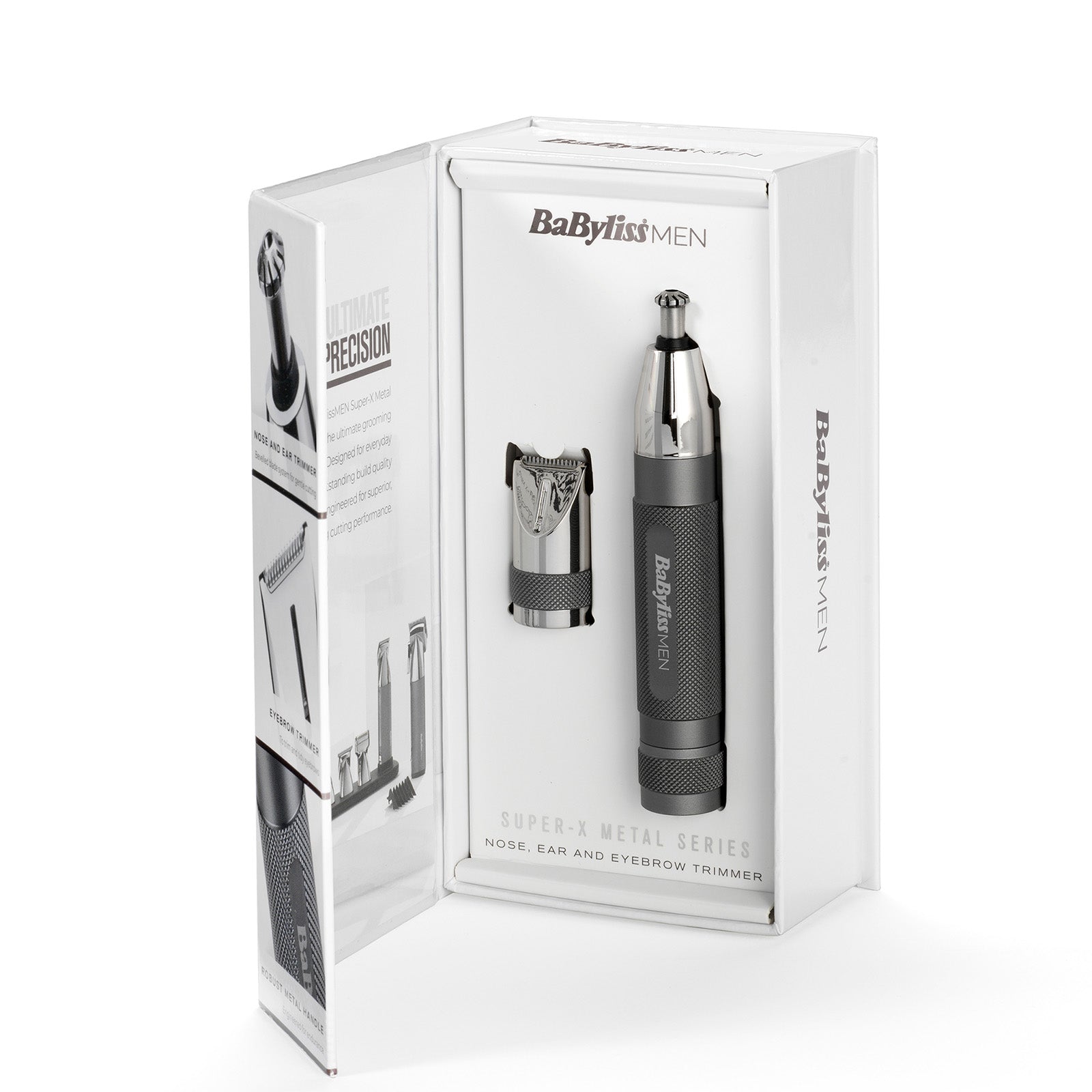 BaByliss Super-X Metal Series Nose, Ear and Eyebrow Trimmer