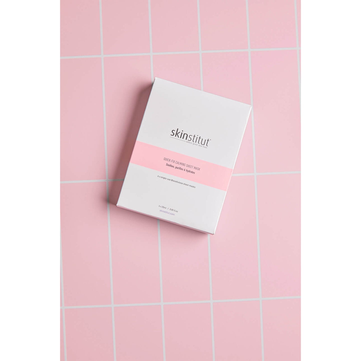 Skinstitut Quick-Fix Calming Sheet Mask 4 x 25ml