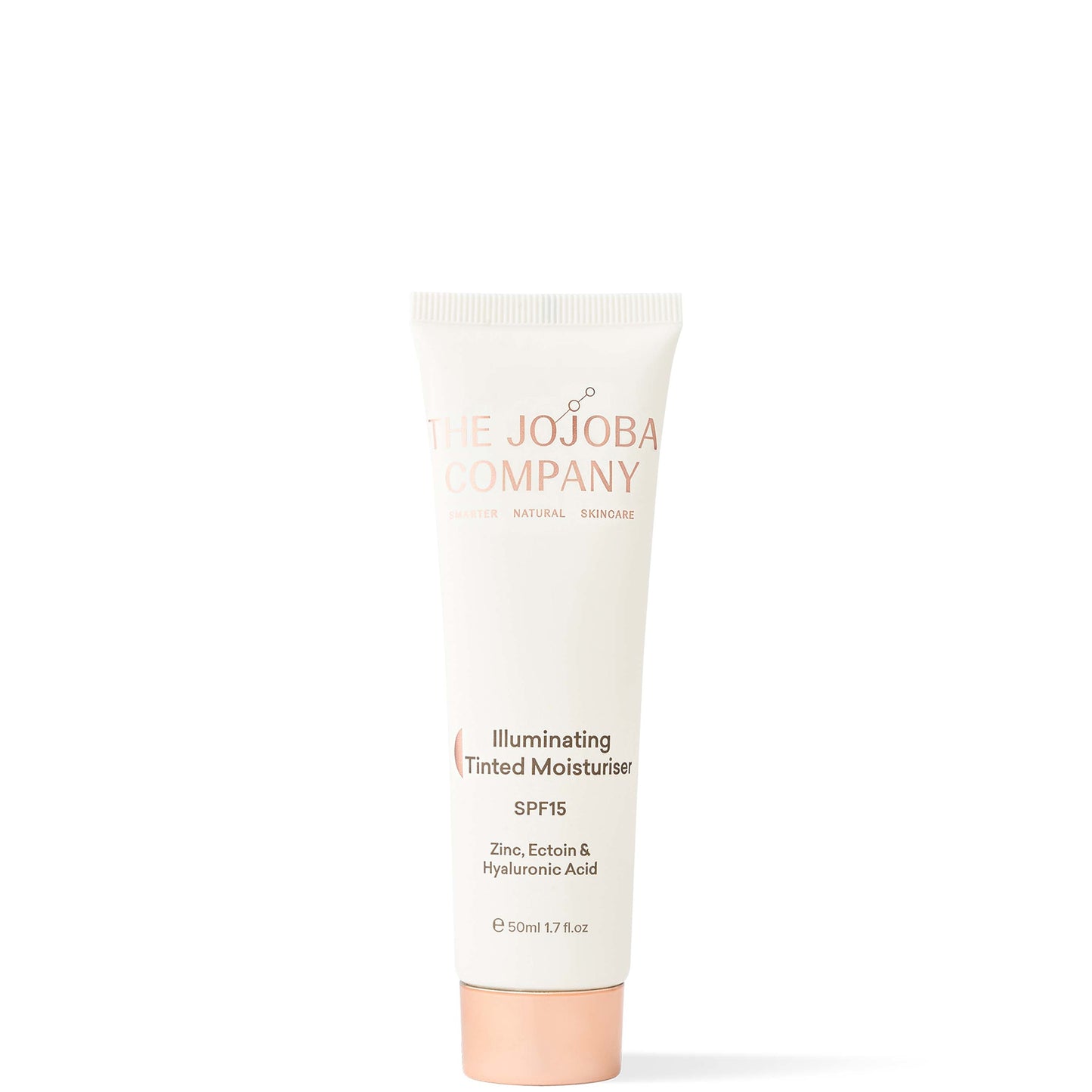 The Jojoba Company Illuminating Tinted Moisturiser SPF15 50ml - Light