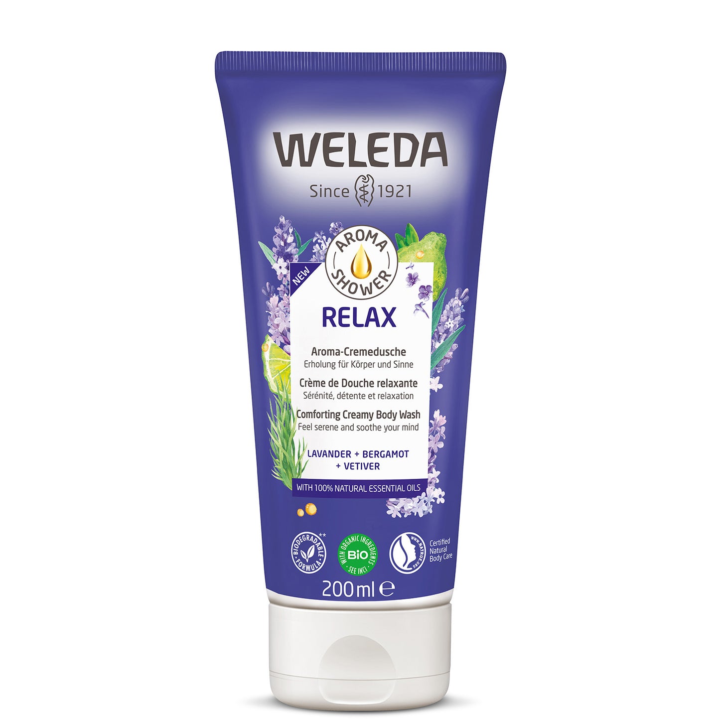 Weleda Aroma Body Wash Relax 200ml
