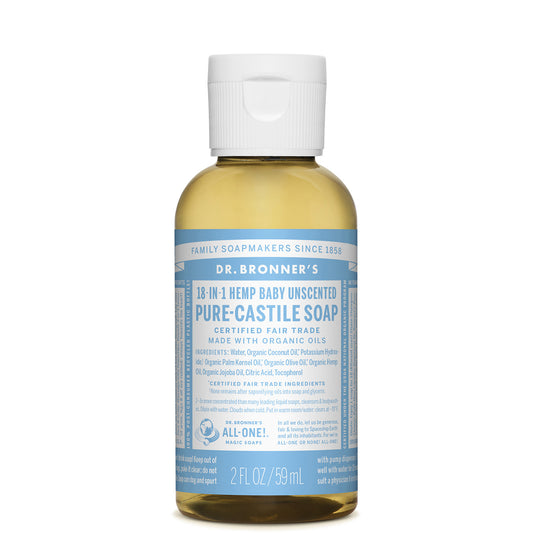 Dr. Bronner's Baby Mild Pure-Castile Liquid Soap 59ml
