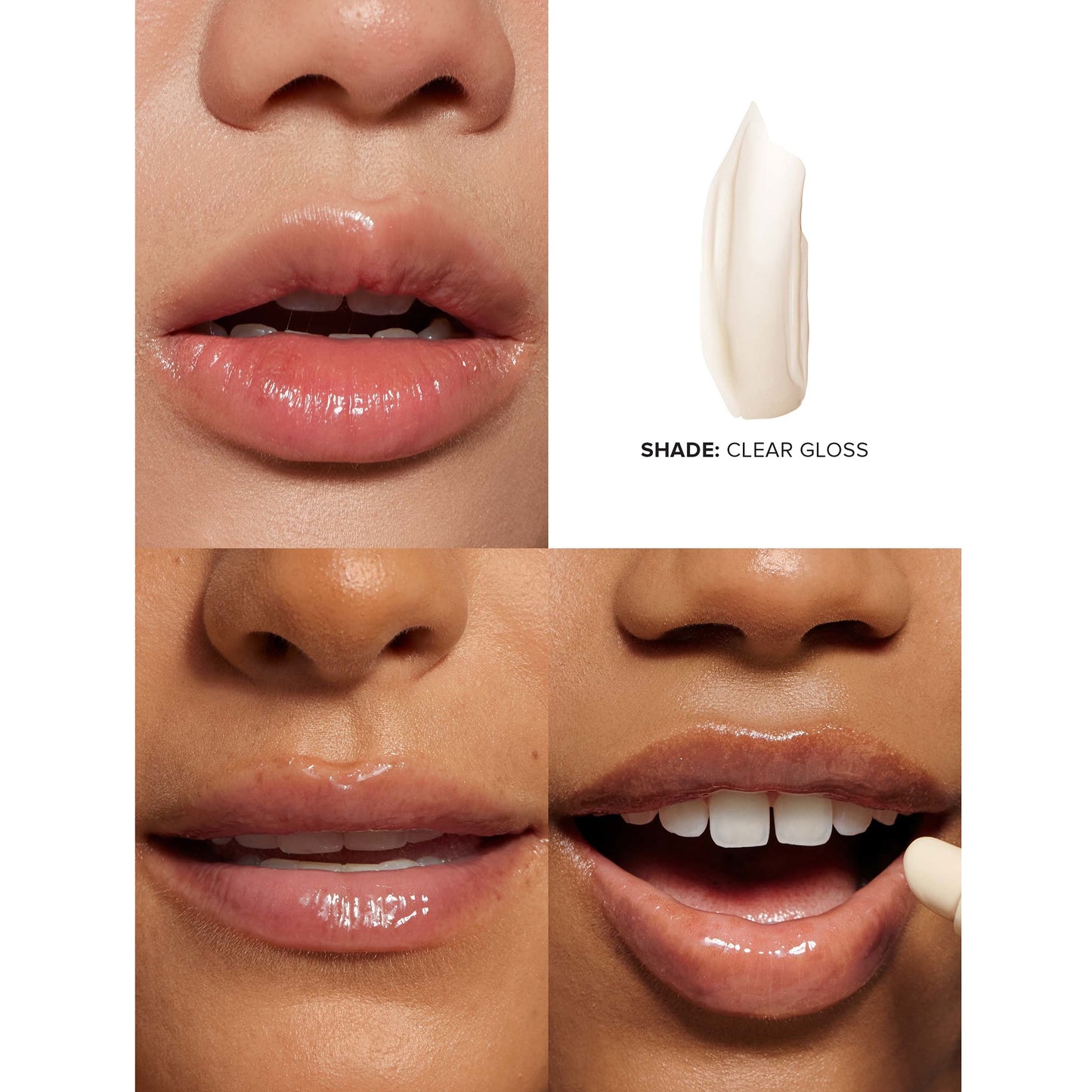NUDESTIX Hydrating Peptide Lip Butter - Clear Gloss Original