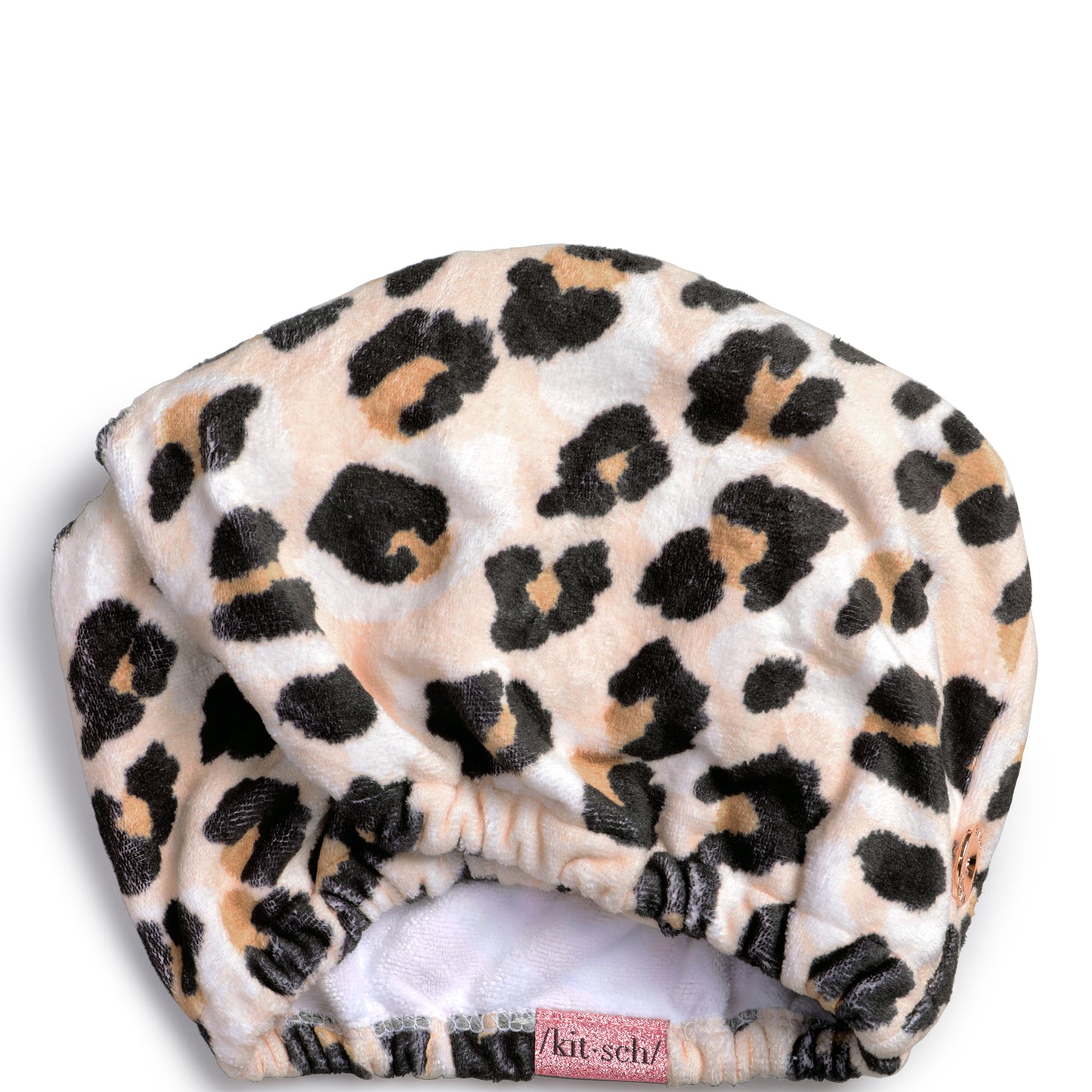 Kitsch Microfiber Quick-Dry Hair Towel Turban - Leopard