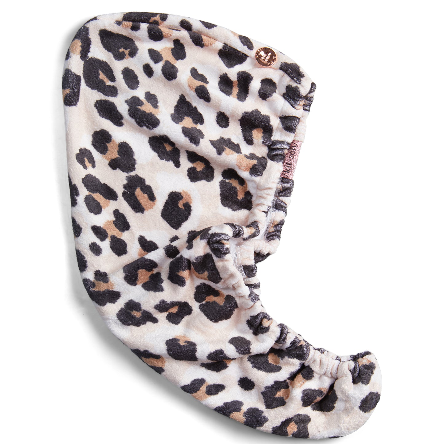 Kitsch Microfiber Quick-Dry Hair Towel Turban - Leopard