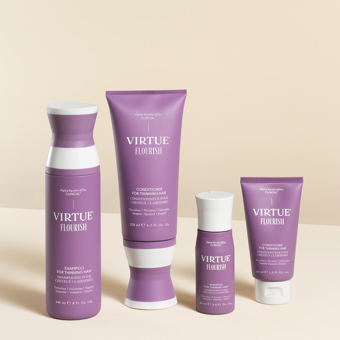 Virtue Flourish Shampoo for Thinning Hair 240ml