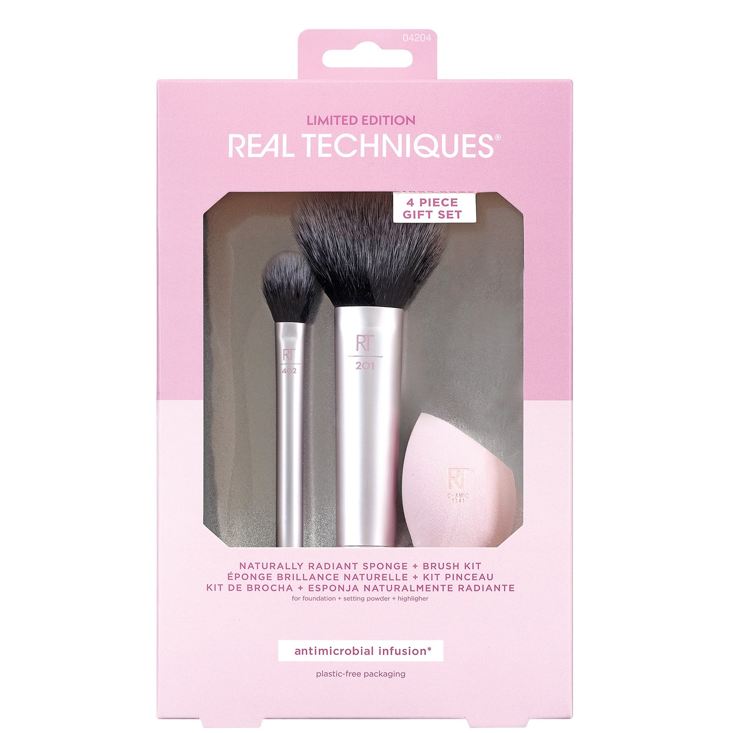 Real Techniques Naturally Radiant Sponge and Brush Kit