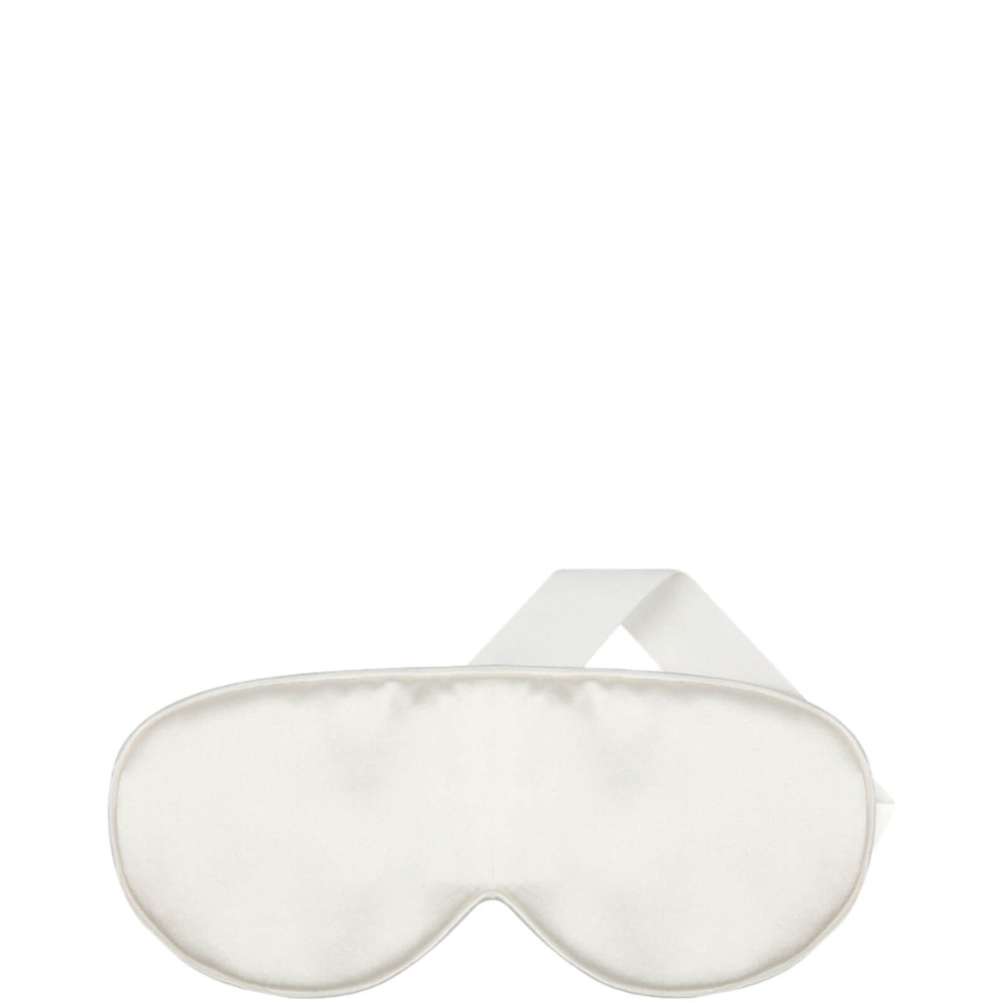 The Goodnight Co. Silk Sleep Mask and Queen Size Pillowcase - White