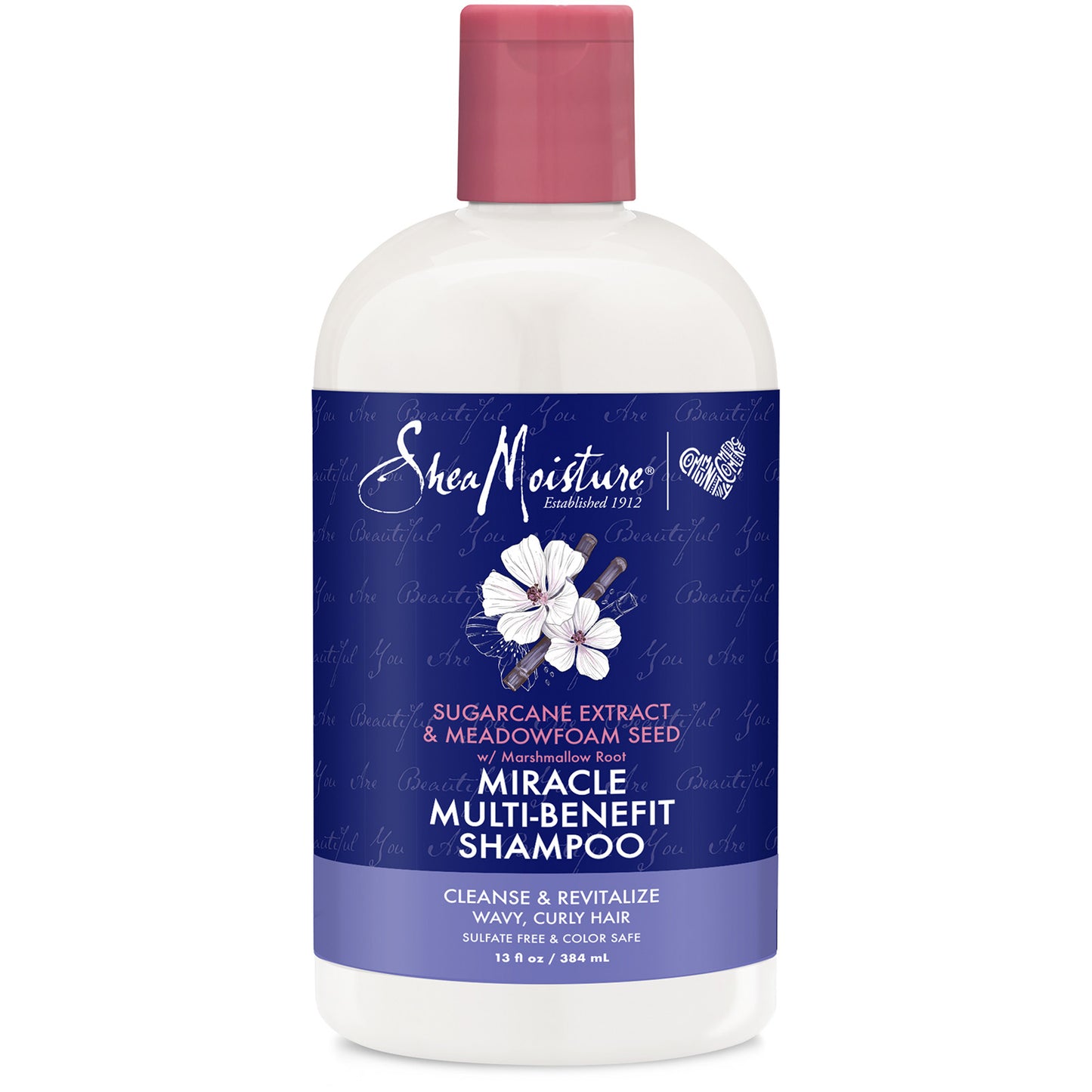 SheaMoisture Sugarcane Extract & Meadowfoam Seed Miracle Multi-Benefit Shampoo 384ml