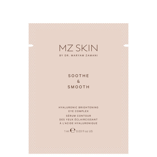 MZ Skin Soothe and Smooth Hyalaronic Brightening Eye Complex Sachet 1ml