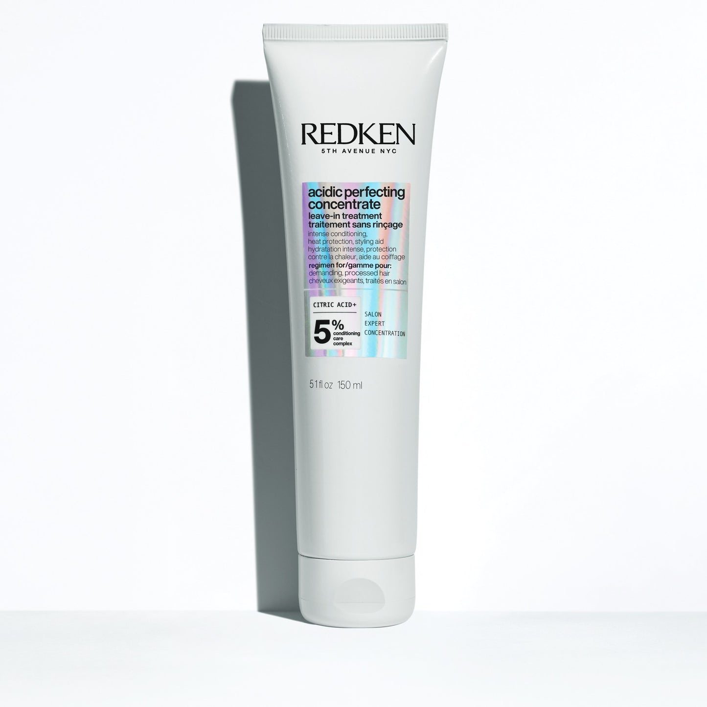 Redken Acidic Bonding Concentrate Intensive Pre-Treatment, Shampoo, Conditioner and Leave-in Treatment Bond Repair Bundle