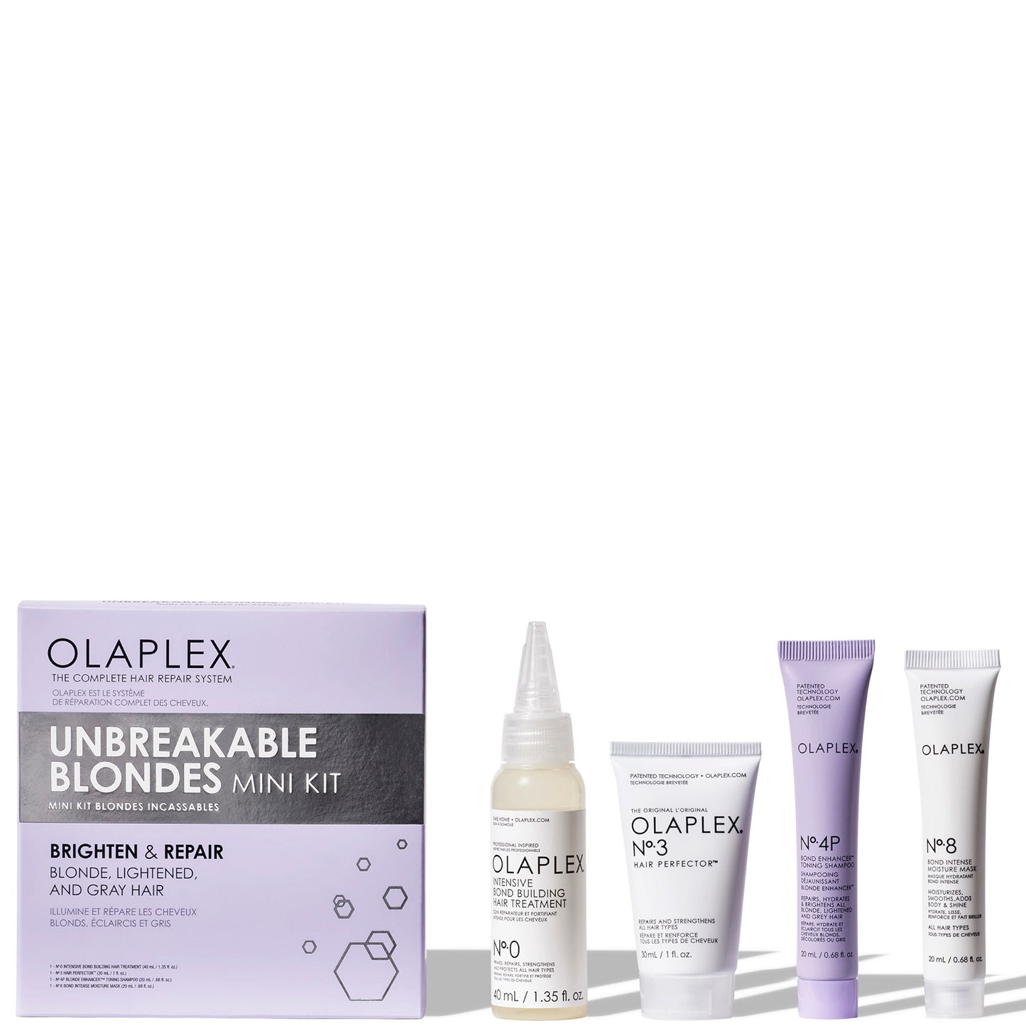 Olaplex Hair Hydrating and Brightening Unbreakable Blondes Mini Kit