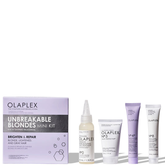 Olaplex Hair Hydrating and Brightening Unbreakable Blondes Mini Kit